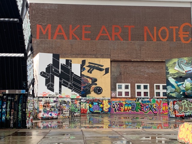 Picture of street art in Amsterdam North