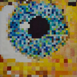 digital eye, eye of spring